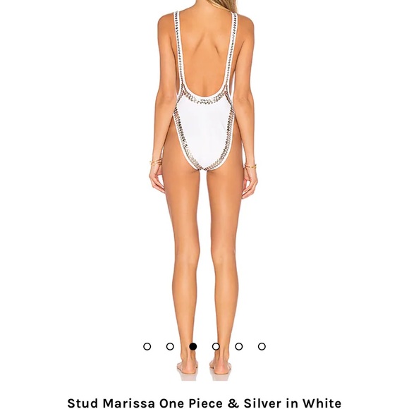 COPY - Norma kamali stud marissa one piece in size medium - Picture 3 of 8